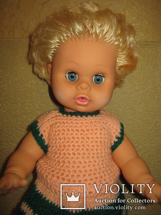 Кукла игровая виниловая 40 см., фото №2