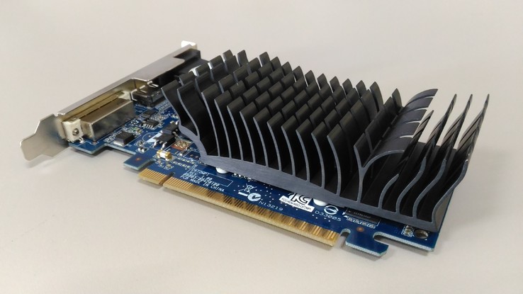 Видеокарта Asus GeForce 210 1024MB DDR3 64bit (DVI, VGA, HDMI), LP, numer zdjęcia 6