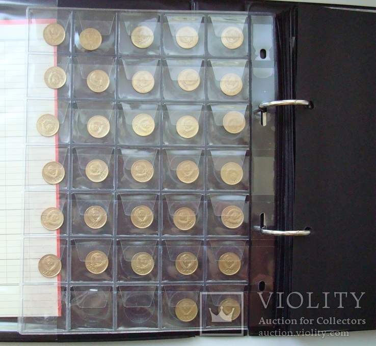 Альбом с монетами 1961- 1991гг. (не полная коллекция), фото №4