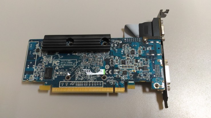Видеокарта Radeon HD5450 512MB GDDR3 64bit (DVI, HDMI, VGA), photo number 7