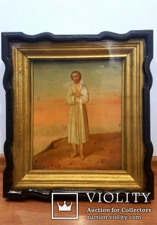 Икона Святой Алексий Человек Божий, 19 век. Акафист Св. Алексию Человеку Божьему, фото №2