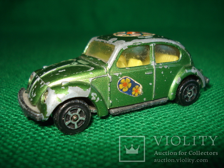 Corgi Juniors Volkswagen 1300 Beetle, серия Whizzwheels, 1976 год, Англия