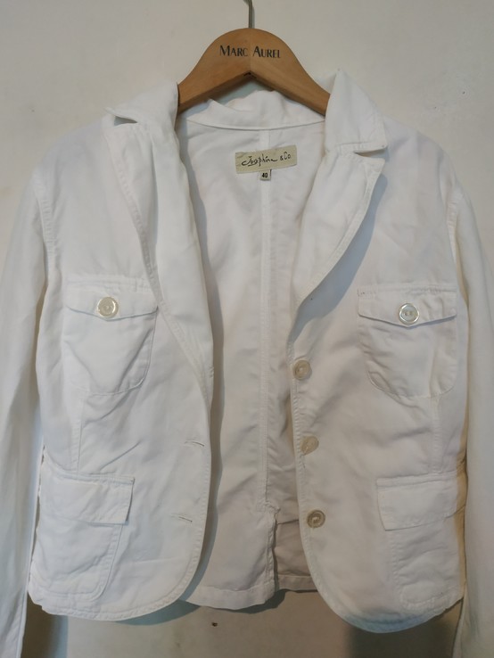 Белый пиджак, фото №3