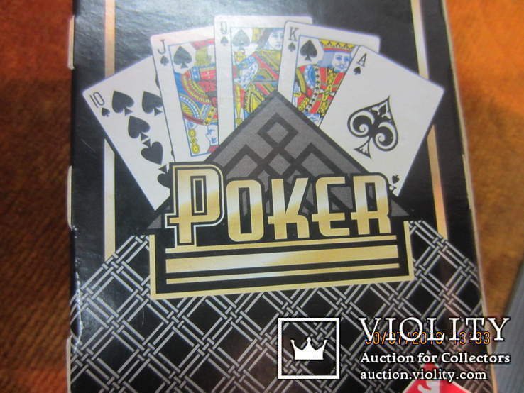 Карты для игры в Покер Германия пластик запечатаны, фото №2