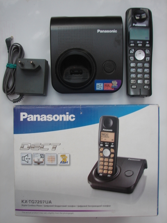 Радиотелефон Panasonic KX-TG 7207, photo number 3