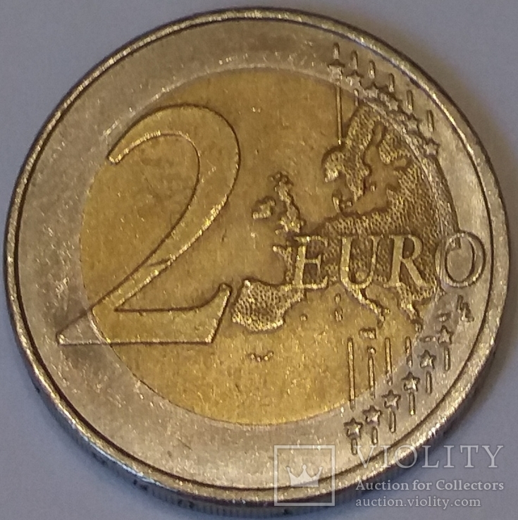 Австрія 2 євро, 2012 10 років готівковому євро, фото №3