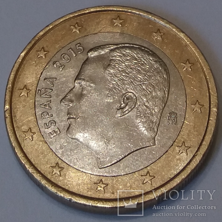 Іспанія 1 євро, 2015, фото №2