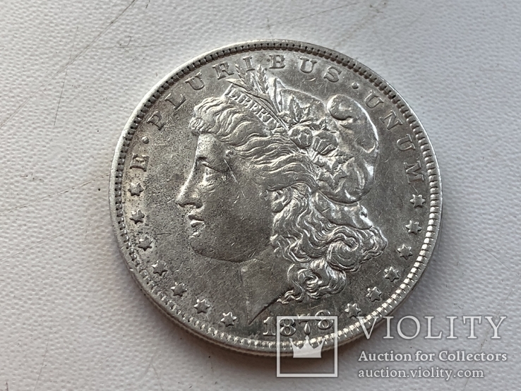 1 доллар 1878, фото №2