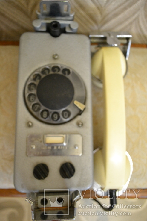 Телефон судовой.(каютный,палубный) ТАС-М.№ 4769.СССР., фото №2