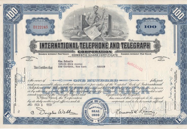 International Telephone And Telegraph