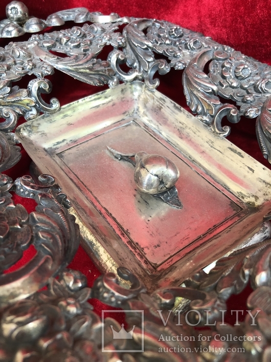 Серебряная конфетница, фото №13