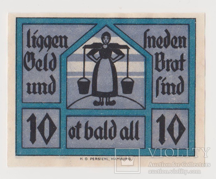 10 пфенингов,Германия ,1921 год., фото №3