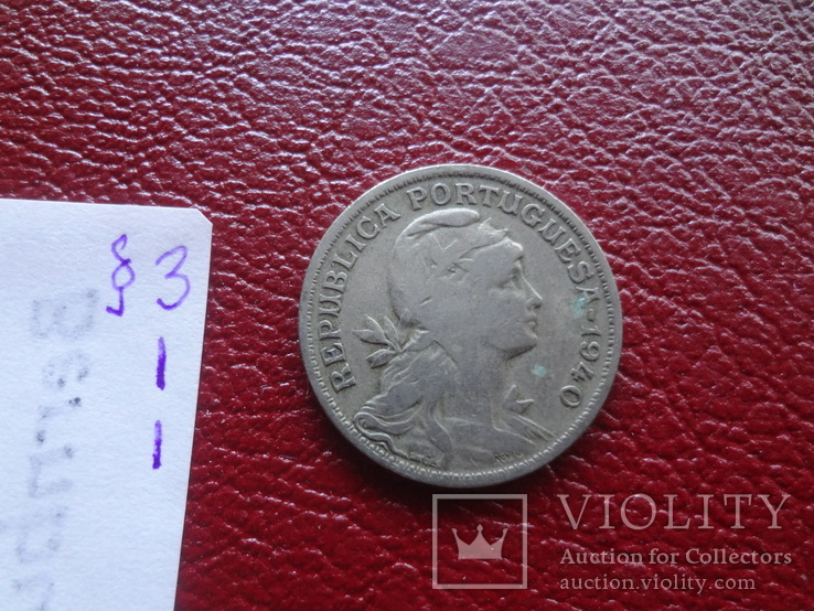 50 центавос  1940  Португалия  ($3.1.1)~, фото №4