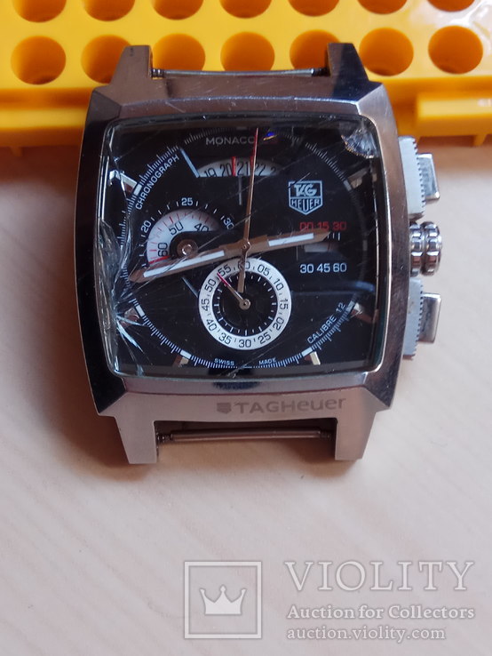 Tag Heuer-имитация.Хронограф кварц мех.Miyota OS20 рабочий, фото №2