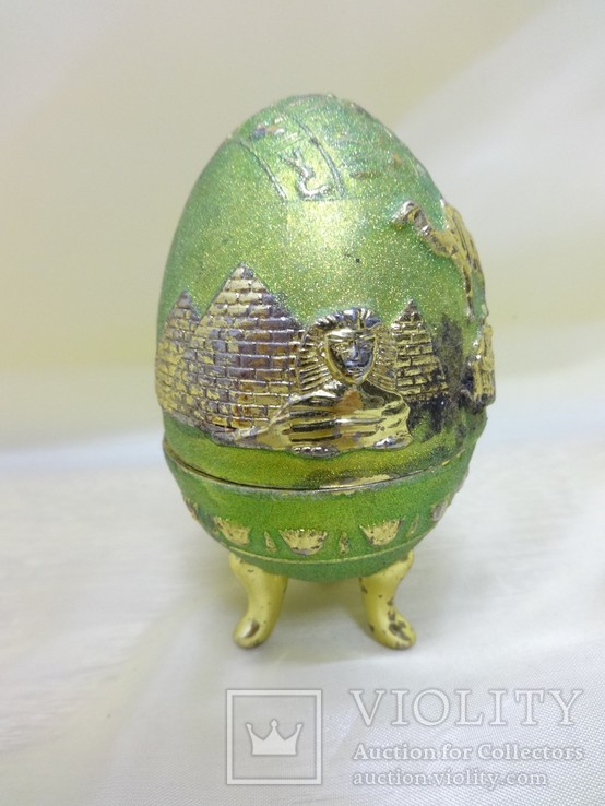 Металлическое пасхальное яйцо, Египет, фото №3