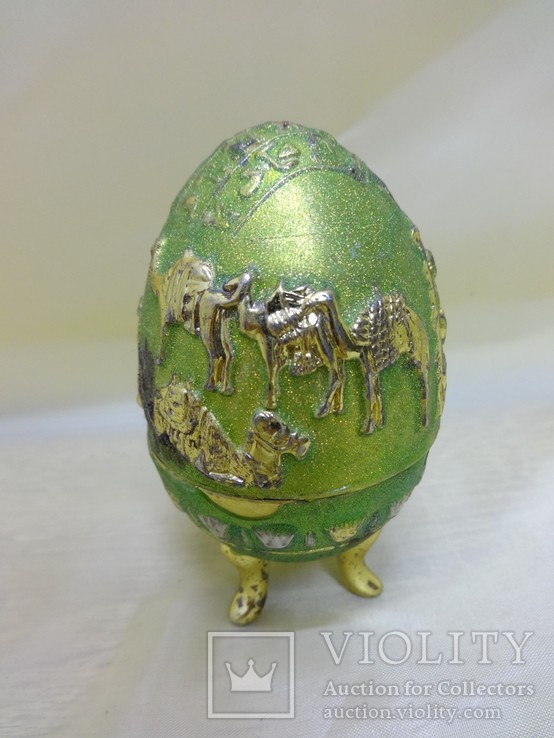 Металлическое пасхальное яйцо, Египет, фото №4