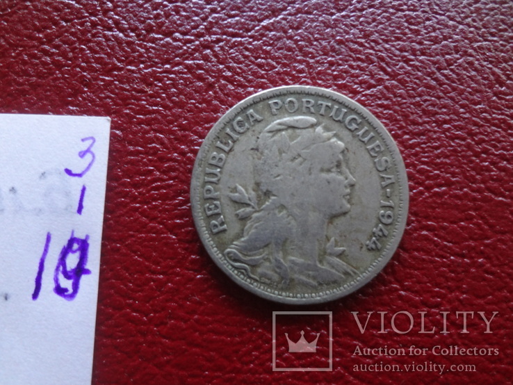 50 центавос    1944  Португалия  ($3.1.10)~, фото №4