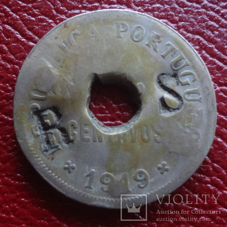4 сентаво  1919    Португалия   ($3.1.17)~, фото №2