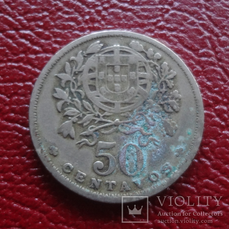 50 центавос  1944    Португалия   ($3.1.18)~, фото №3