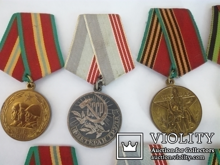 Медали СССР 9 шт., фото №4