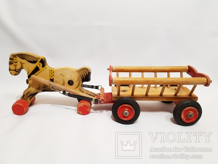 Verhofa , Gecevo . антикварные деревянные игрушки Германия 50- 60 е клеймо ГДР, фото №5