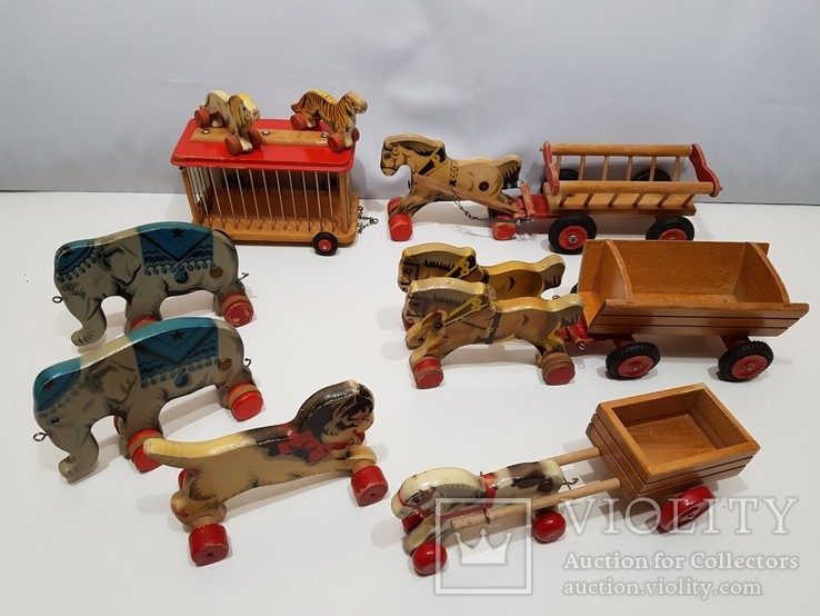 Verhofa , Gecevo . антикварные деревянные игрушки Германия 50- 60 е клеймо ГДР, фото №10