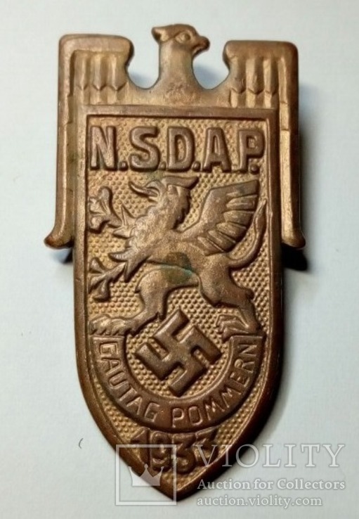 N.S.D.A.P. Gautag Pommern 1933