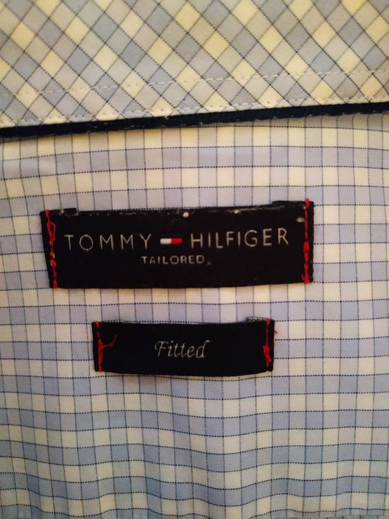 Рубашка. Шведка TOMMY HILFIGER коттон р-р 39, numer zdjęcia 7