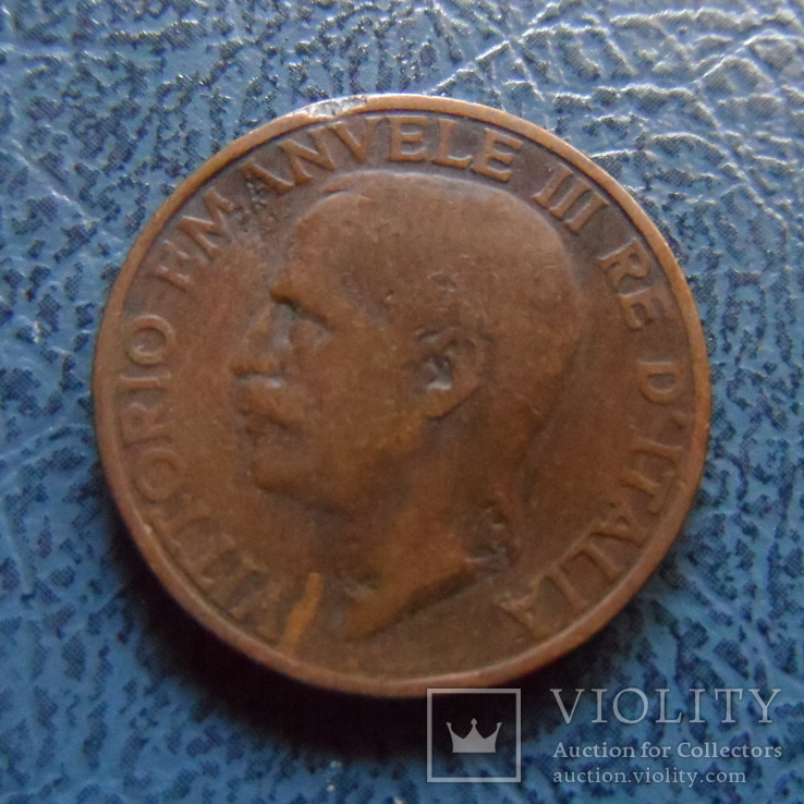 10  чентезим  1928  Италия   ($2.5.27)~, фото №3