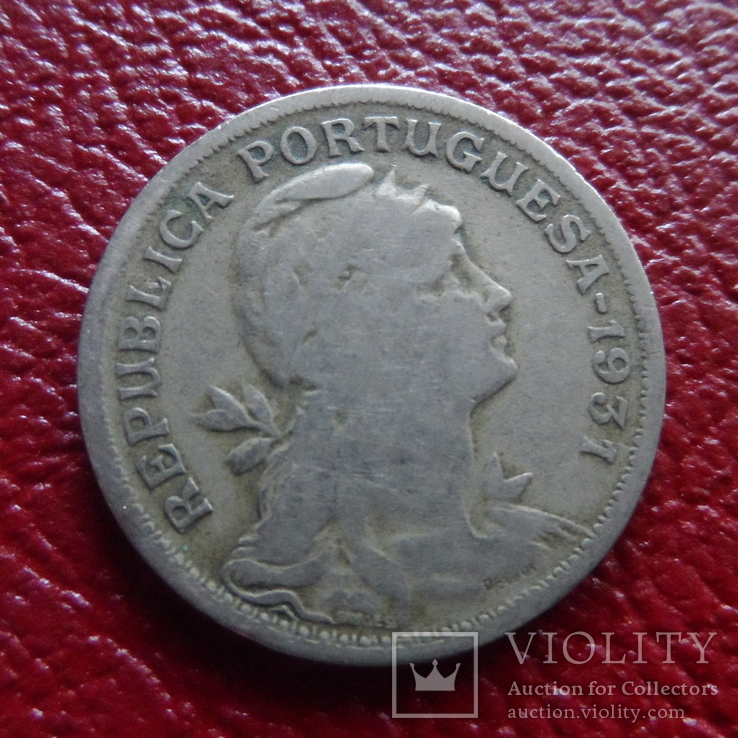 50   сентаво  1931  Португалия   ($3.2.16)~, фото №2