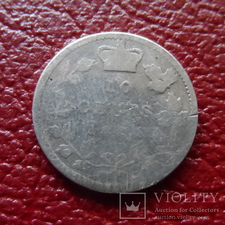 10 центов 1894  Канада серебро   ($3.3.4)~, фото №3