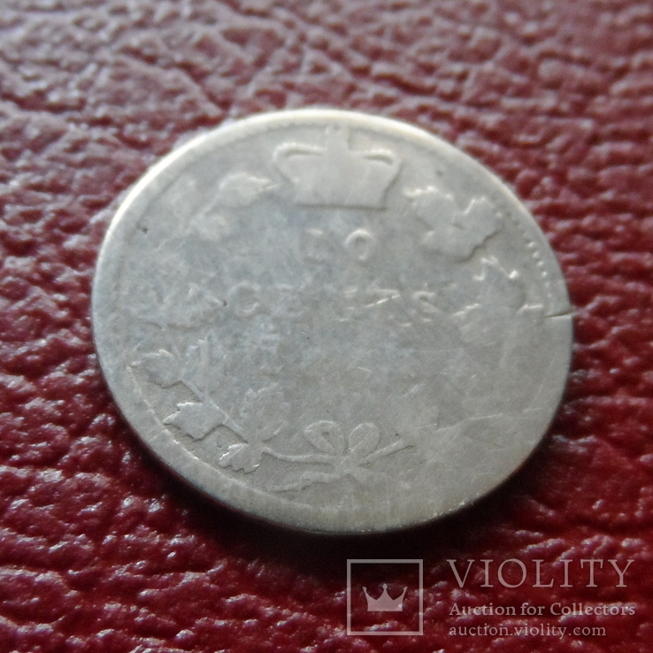10 центов 1894  Канада серебро   ($3.3.4)~, фото №5