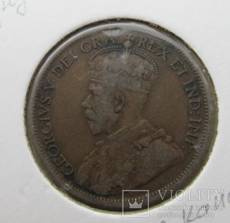 1 цент Ньюфаундленд 1917, фото №3