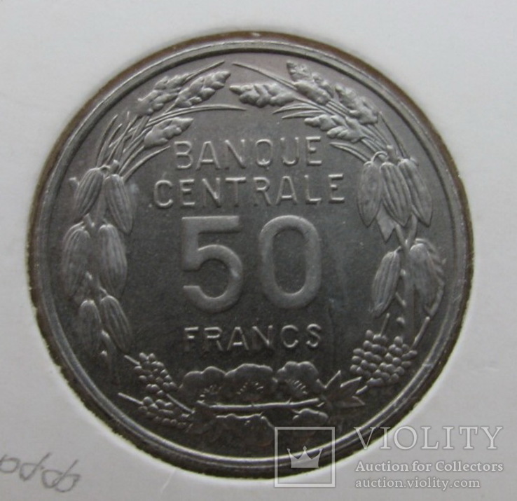 50 франков 1960 Камерун, фото №2