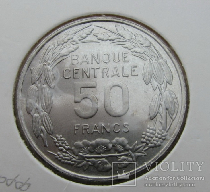 50 франков 1960 Камерун, фото №3