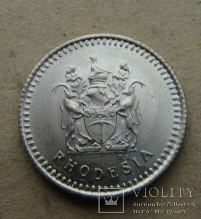 5 центов 1975 Родезия