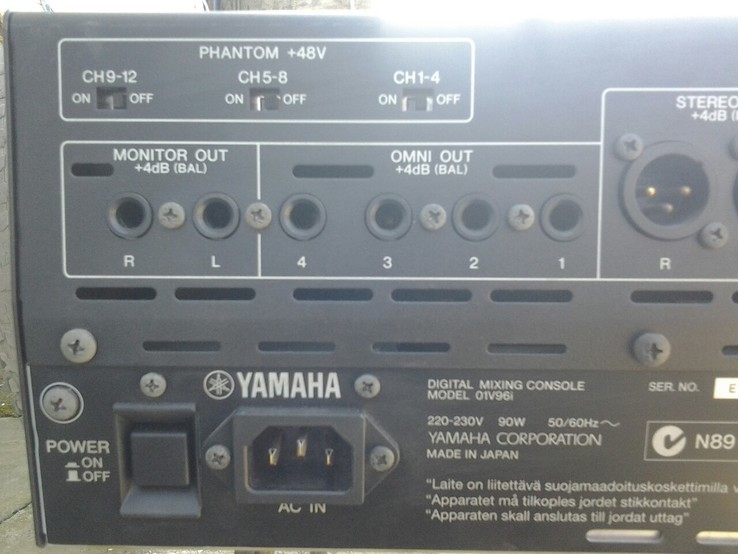 Цифровой микшерный пульт YAMAHA 01V96i, фото №3