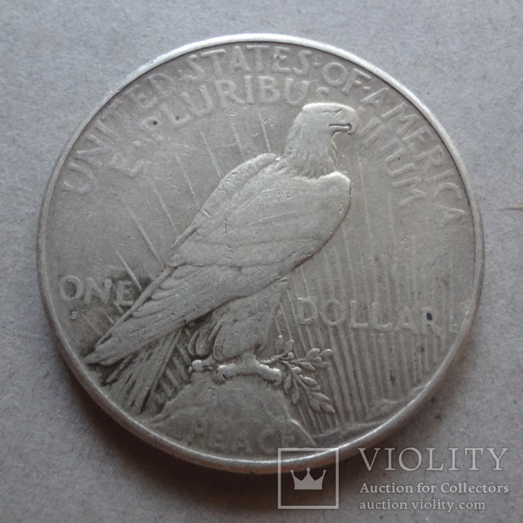 1 доллар 1926  США  серебро  ($1.5.6)~
