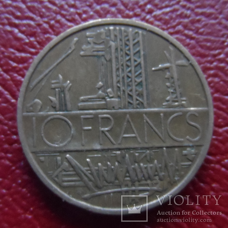 10 франков  1977  Франция  ($3.3.14)~, фото №2