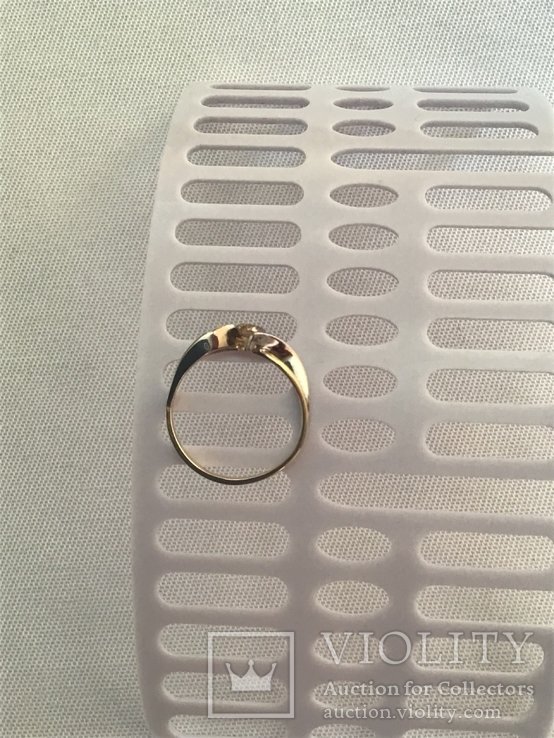 Кольцо с бриллиантом, фото №5