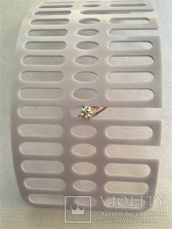 Кольцо с бриллиантом, фото №3