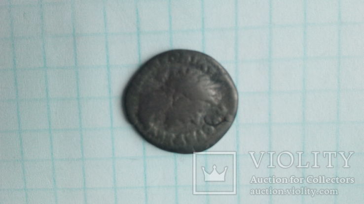 Бронзовая античная монета, фото №2