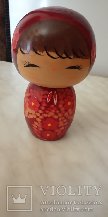 Японская деревянная кукла КОКЭСИ, фото №5