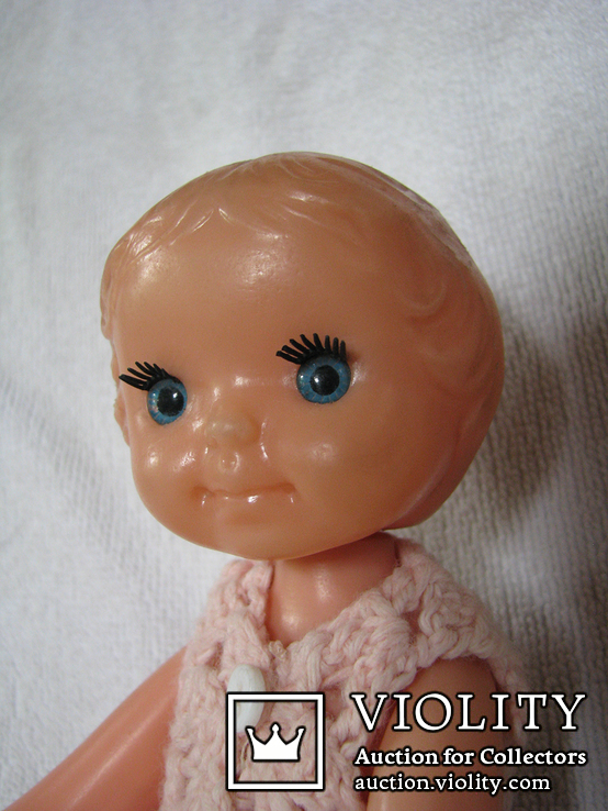 Кукла Куколка СССР Рельефные волосы 26 см, фото №5