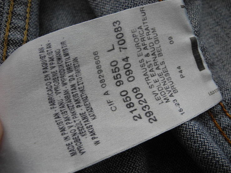 Куртка джинсовая Levis Signature р. L ( Сост Нового ), photo number 5