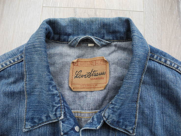 Куртка джинсовая Levis Signature р. L ( Сост Нового ), фото №7