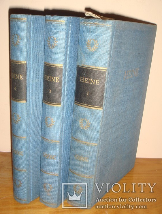 Гейне, 1962 г, на немецком языке, 3 тома