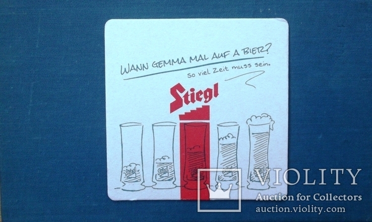 Костер (бирдикель) к пиву "Stiegel" г. Зальцбург, Австрия, фото №4