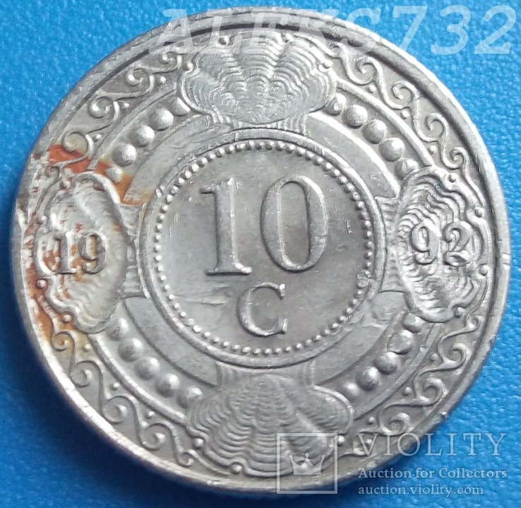 Нидерландские Антильские острова 10 центов, 1992