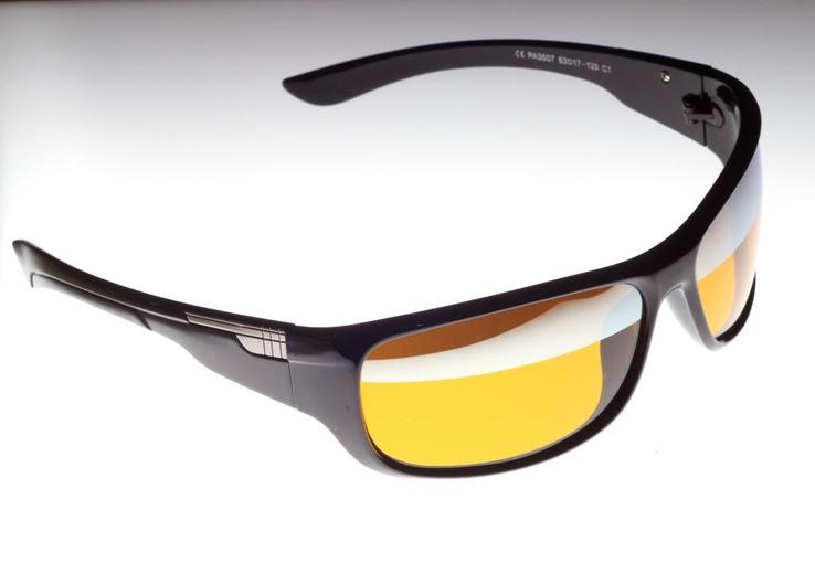 Солнцезащитные спортивные очки PА3607 C-1 с поляризацией. Антифара, фото №5